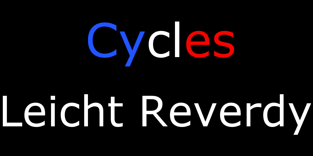 Cycles LEICHT-REVERDY
